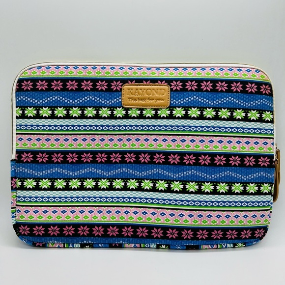 Kayond Multicolor Patterned Laptop Bag - Picture 1 of 10